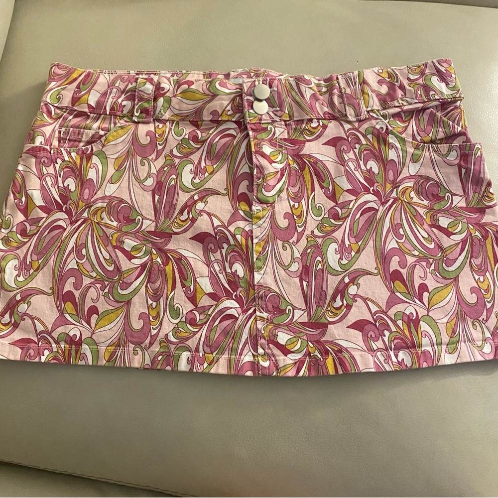 Wet Seal Pink Mini Skirt Resort Wear